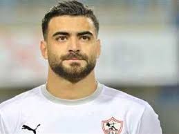 التونسي حمزة المثلوثي لاعب الفريق الأول لكرة القدم بنادي الزمالك