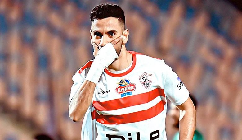 ناصر ماهر لاعب الفريق الأول لكرة القدم بنادى الزمالك