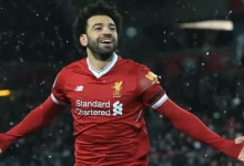 محمد صلاح لاعب فريق ليفربول