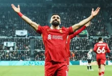 الدولي المصري محمد صلاح لاعب ليفربول 