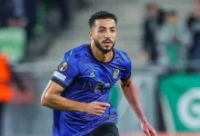 المصرى محمد عبد المنعم لاعب فريق نيس الفرنسي